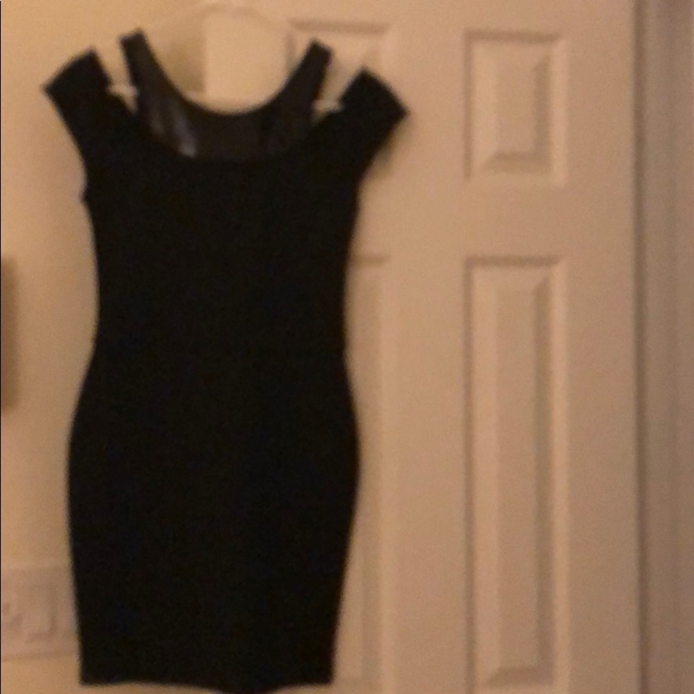 NWT Armani exchange black dress